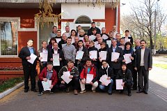 Участники практических занятий (май 2012 г.)